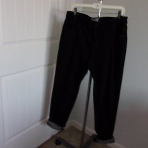 Chico's Black Denim Jeans Size 2.5
